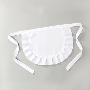 TEMU 스타일리시한 블랙 앤 화이트 메이드 앞치마 - 여성을 위한 귀여운 주방 및 다이닝 앞치마, 웨이트리스, 커플 선물, 발렌타인데이, 코스프레, 연극 공연, 크리스마스 선물, 기념일 또는 휴일 선물에 완벽