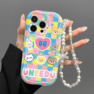 TEMU 스타일리시하고 튼튼한 충격 방지 폰 케이스, 귀여운 프린트를 특징으로 하는 독특한 디자인, 애플 시리즈 11, 12, 13, 14, 15, 16 프로 맥스 및 삼성 시리즈 A05, A15, A25, A35, A55, S23, S24 울트라, S25 울트라에 적합합니다.