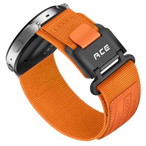 TEMU 삼성 7/6/5/4(40mm/44mm), 워치 6/4 클래식, 워치 5 프로, 워치 3 클래식(41mm), 액티브 2와 호환되는 내구성 있는 마그네틱 버클 우븐 스포츠 밴드 20mm, 스포티하고 편리한 착용을 위한 나일론 마그네틱 버클 디자인, 20mm 인터페이스용