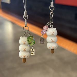 TEMU 2개 세트 스타일리시하고 창의적인 귀여운 레이어드 곰돌이 펜던트, 휴대폰 스트랩용, 높은 미적 가치, 가방 및 휴대폰 케이스에 간편하고 다재다능하게 추가