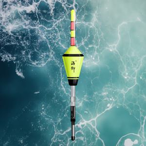 TEMU 자동 바닥 탐지 낚시찌, 자동 잠금식 낚싯줄 찌, 찌 조정 불필요, 개봉 즉시 사용 가능, 빠른 수직 복원, 흐름에 강함, 민감한 งัด감지 찌, 낚시꾼을 위한 효율적인 낚시 도구 (바닷물 및 민물용)