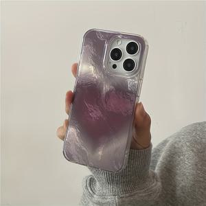 TEMU 휴대폰 케이스 - 로맨틱한 보라색 하트 모양의 뱀굴 휴대폰 케이스, 대형 컷아웃 디자인, iPhone 17, 16, 11, 13, 15, 15 Plus, 15 Pro, 15 Pro Max, 12, 14 Pro Max, XS, XR, 11 Pro Max, 12 Pro, 12 Pro Max, 13 Pro, 13 Pro Max, 14 Pro 호환