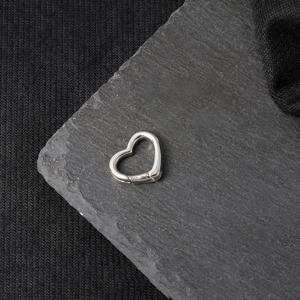 TEMU 1개 18K 금도금 구리 하트 로브스터 걸쇠 | 다용도 기본 비즈 걸쇠, 주얼리용, 발렌타인데이 시리즈에 이상적