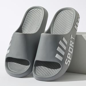 TEMU 남성 캐주얼 여름 EVA 슬리퍼 | 미끄럼 방지, 튼튼한 밑창, 편안한 슬라이드온 디자인, 야외, 실내 및 욕실 사용에 적합, 남녀공용