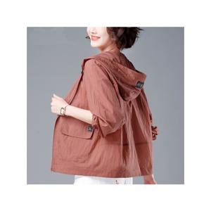 TEMU 여성 초경량 후드 자켓 재킷