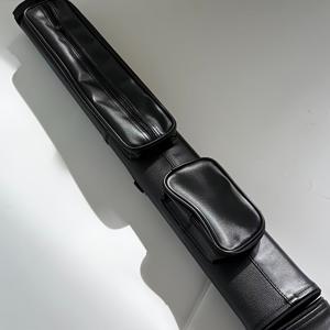 TEMU 휴대용 4구 큐 케이스, 휴대 또는 착용 가능, 당구 큐 및 추가품 보관용으로 설계됨, 1/2 분할 큐에 적합