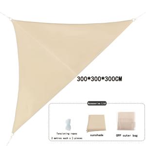 TEMU 튼튼한 삼각형 그늘막 패브릭 1개 - 야외 파티오 커버, 편안한 환경을 위한 어닝. 파티오, 정원, 수영장, 야외 식탁에 적합. 다양한 크기, 디자인으로 제공되며 설치가 용이합니다.