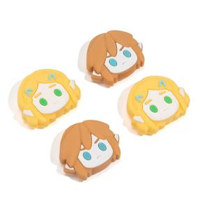 TEMU 닌텐도 스위치 NS/OLED/라이트용 게임 캐릭터 패턴 캡 2개 세트