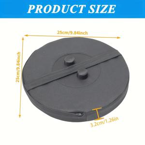 TEMU 야외용 텔레스코픽 스ツール 쿠션, 원형 수납용 여행 매트, 접이식 텔레스코픽 스ツール 스펀지 시트 쿠션, 옥스포드 린넨 의자 쿠션, 원형 스펀지 시트 쿠션 (접이식 스ツール 미포함)