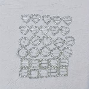 TEMU 30개 세트 우아한 리본 장식 버클 - DIY 재봉용 다기능 리본형 버클, 신발 및 의류 액세서리용, 내구성 있는 리본 타이, 공예, 드레스메이킹, 신발 제작에 적합