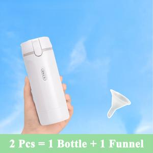 TEMU 2개입 (병과 깔때기) 여행용 4-In-1 리필 가능 병 여행용 병 세트 여행용 세면 용품 용기 세면 용품 용기 여행용 세면 용품 스퀴즈 병 로션 병 액체 디스펜서 세탁 세제 샴푸 바디워시 메이크업 리무버 핸드 소파