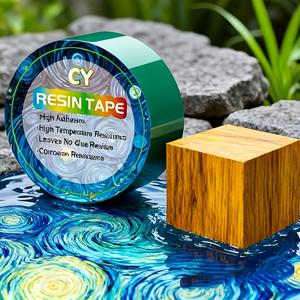 TEMU 초장형 에폭시 레진 테이프, 에폭시 릴리스 테이프, UV 테이프, 레진 테이프, 캐스팅 에폭시 릴리스 테이프, 강 테이블 프로젝트 및 수공예 애호가에게 좋은 선택