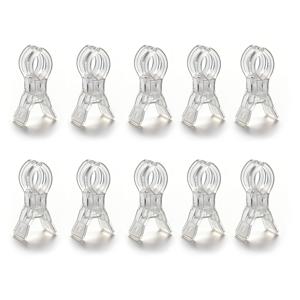 TEMU 대형 풍선 아치 클립 10개, 플라스틱 투명 배경막용 스프링 클램프, 3.5인치 고하중 클립, 풍선 아치 키트용, 생일 장식, 공예, 목공, 사진 스튜디오용