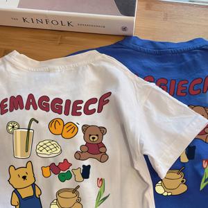 TEMU 2026 신상 트렌디 브랜드 패션 남아용 반팔 티셔츠 2pcs 세트