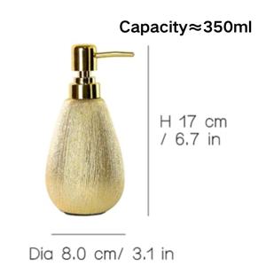 TEMU 고급스러운 세라믹 핸드 솝 병, 호텔 및 게스트하우스용 빈 병, 욕실 및 화장실용 샴푸 및 바디워시 디스펜서, 누르는 방식의 병