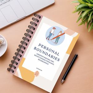 TEMU 경계 및 DBT 치료 워크북 – 불안 관리, 사회적 기술 향상 및 감정 조절을 위한 구조화된 워크시트 | 정신 건강 전문가, 클라이언트 및 사무실 장식을 위한 저널