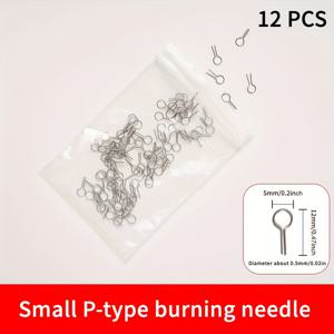 TEMU 12개 고온 세라믹 주화 후크 S/R/P/U 모양, 도자기 굽기용 내열 금속 와이어 옷걸이, 클레이 아트 주화 도구, 세라믹 작업 걸이 및 시너징 추가