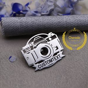 TEMU 스테인리스 스틸 맞춤형 이름 브로치 - 여성 남성 셔츠 수트 배지 선물 주얼리 개인화 핀 브로치 생일 선물