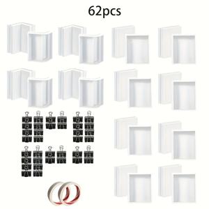 TEMU 최신 실리콘 몰드는 몰드 쉘 재질 조절이 가능하며, 내구성이 좋고 생생하며 다양한 색상이 있습니다. 이 재사용 가능한 실리콘 프레임 몰드는 실리콘으로 제작되었으며, 레진 키트, 비누 몰드 및 양초 몰드에 이상적입니다.