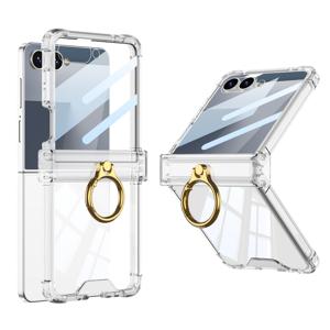 TEMU 폰 케이스 - 삼성 갤럭시 Z 플립 7용으로 디자인된 새로운 폰 케이스입니다. 에어백 피벗 기능이 있는 폰 케이스가 특징입니다. 완전한 힌지와 편리한 휴대를 위한 링이 포함되어 있으며, 실용성과 미적 감각을 결합했습니다.