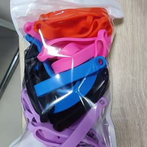 TEMU 25개/봉지 실리콘 물병 랜야드 슬리브, 물병 손잡이 스트랩, 야외 스포츠 컵용 휴대용 졸라매는 끈 고리, 컵 고정 홀더