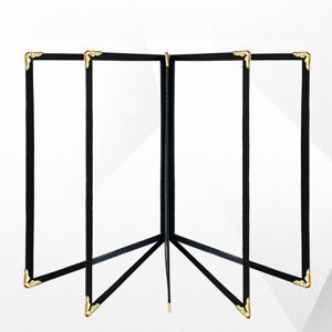 TEMU 1 이탈리아/모던 레스토랑 메뉴북 - 투명 PVC 메뉴 인트렌트, 우아한 주방 및 케이터링 디스플레이, 레스토랑, 테이크아웃 및 가족에게 적합 - 세척이 용이하고 내구성이 뛰어난 디자인, 고급 아트 교육