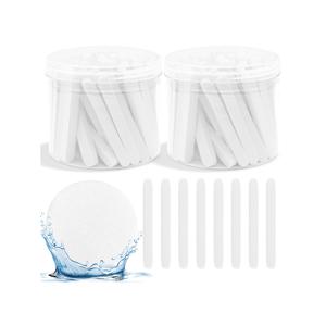 TEMU 120개입 압축 페이셜 클렌징 스펀지 - 부드러운 원형 스펀지, 세안, 메이크업 제거 패드, 여성을 위한 각질 제거 워시 스펀지, 가정 및 여행에 적합