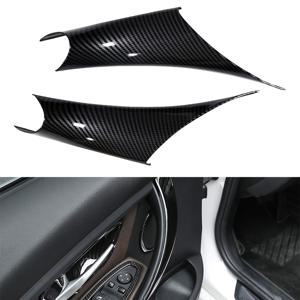 TEMU BMW 3 시리즈 F30/F31/F34/F80용 ABS 플라스틱 차량용 내부 도어 핸들 커버 1쌍, BMW 4 시리즈 F32/F33/F36/F82/F83용 카본 파이버 느낌의 인테리어 액세서리