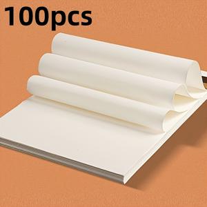 TEMU 고품질 두꺼운 전통 중국 종 100매. 서예, 전통 중국화, 섬세한 붓질, 수채화 및 기타 예술적 용도에 적합합니다. 초보자, 및 전문가에게 적합합니다.