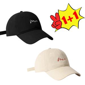 TEMU 1+1 남녀공용 얼굴 작아보이는 빅사이즈 모자 남녀공용 대두 볼캡