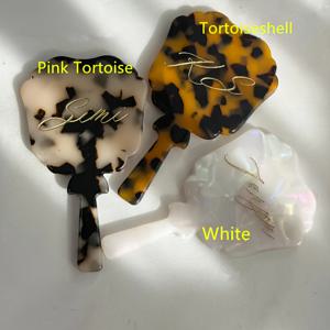 TEMU 1개 맞춤 각인 메이크업 거울, 미니 맞춤 휴대용 거울, 각인 파우더 파우더팩 거울, 여행 선물, 휴대용 메이크업 거울, 신부 들러리 선물, 웨딩 답례품, 금색 또는 은색 글자 장식