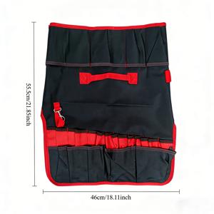 TEMU 정원 도구 키트, 옥스포드 천 버킷 가방, 다양한 도구 정리를 위한 버킷 모양 도구 가방, 대부분의 5갤런 버킷에 적합, 정원 가꾸기, 건설, 목공 및 전기 작업에 이상적