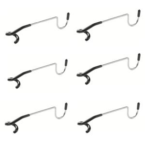 TEMU 6개입 헤비듀티 스테인리스 스틸 캠핑 폴 후크 - 모든 날씨에 견디는 내구성 걸이 액세서리, 조명, 의류, 수건, 타포린, 해먹에 적합 - 모던 아웃도어 기어, 캠핑, 페스티벌에 이상적 - 완벽한 크리스마스와 새해 선물