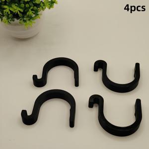 TEMU 자동차 트렁크 우산걸이 & 시트백 후크 4개 세트, 우산, 핸드백, 코트, 쇼핑백용 범용 미끄럼 방지 정리 클립, 자동차 액세서리