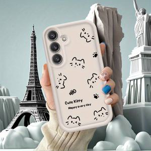 TEMU 갤럭시 S24울트라 S24플러스 S23울트라 S23FE S23플러스 A15 A05 A23 A24 A33 A50 A51 A52 A53 A54 A55 M13 M10S M12 F12 남녀공용 심플한 고품질 얇은 방탄 보호 케이스 10Z03168