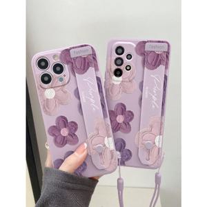 TEMU 세련된 루비크스 큐브 스타일 휴대폰 케이스 (손목 스트랩 포함). 신선한 레트로 프린트가 특징이며 Apple iPhone 17/16/15/14/13/12/11/Xs/Xr/X/7/8/Plus/Pro/Max 및 Samsung Galaxy A03/A04/A05/A15/A25/A35/A53/A54/A55/S23/S24/S25에 적합합니다.