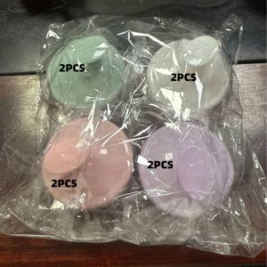 TEMU 8개입 소프트 실리콘 두피 마사지기 & 샴푸 브러쉬 - 라이트 베이지 친화적 편안함, 두피 각질 제거, 남녀공용 인체공학적 그립, 내구성 플라스틱 디자인, 두피 마사지로 모발 성장 촉진, 헤어 케어 액세서리, 편안함