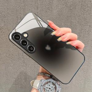 TEMU 휴대폰 케이스 - 타이 다이 하트 강화 유리 폰 케이스 (삼성 갤럭시 S25FE S25 S24 S23 S22 S21 S20 FE 울트라 + 플러스), 고급 내구성 충격 방지 비즈니스 남녀 보호 케이스