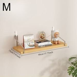 TEMU 무타공 벽걸이 선반 1개, 침대 옆 벽걸이 파티션, 거실 벽용 TV 프로젝션 스크린, 라우터 선반, 벽걸이 책장, 다용도 랙