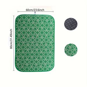 TEMU 휴대용 접이식 다리미판 & 다리미 매트 - 컴팩트 여행용 스팀 패드, 비즈니스, RV 적합 - 공간절약형 옷 다림질, 풀사이즈 다리미판 불필요