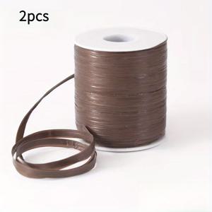 TEMU 황마 같은 라피아 실 2롤, 뜨개질용 코바늘 실, 수공예 DIY 공예 프로젝트용, 애호가용