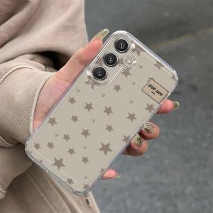 TEMU 폰 케이스: 행운의 별 패턴 TPU 소재 방탄 정밀 컷아웃 풀 커버리지 케이스, 갤럭시 S25/S24/S23/S22/S21/A10/A12/A13/A14/A15/A16/A20/A22/A23/A24/A25/A30/A33/A34/A35/A52/A53/A50/A54/A72/A73/M10S 호환
