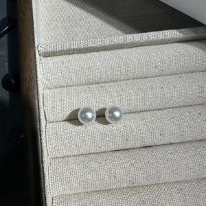 TEMU 클래식하고 우아한 인조 진주 스터드 귀걸이 한 쌍, 친구에게 딱 맞는 선물. 데일리 커뮤트, 파티, 휴가, 음악 페스티벌, 연회에 적합