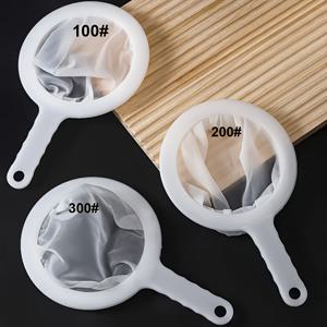 TEMU 세트 필터 네트 3종 - 커피, 차, 주스, 두유, 막걸리용 100/200/300 메쉬 사이즈 - 내구성 강하고 세척이 쉬운 재사용 가능 필터, 주방 양조, 커피 필터링, 액체 여과에 필수 아이템, 손잡이 장착, 차 우려내기,주스 거름,청소가 쉬움,컴팩트 디자인,식품 안전 소재,고품질 메쉬,주스 메이커,차 애호가들