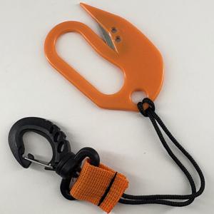 TEMU 다이빙 라인 커터, 수중 칼, 투시낚시 칼집 (배터리 없음)