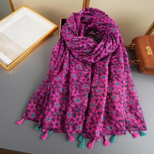 TEMU 새로운 우아한 프린트 새틴 롱 스카프 - 빈티지 스타일 방풍 헤드스카프, 숄, 비치 타월 - 부드럽고 가벼우며 다용도 여성 액세서리