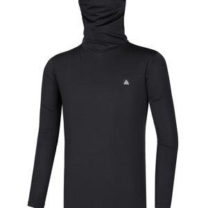 TEMU 남성 일체형 마스크넥 긴팔 등산 아웃도어 티셔츠 쿨링마스터(M5ST37)