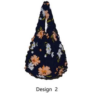 TEMU 새로운 매직 스트레치 가방: 대용량 버블 주름 쇼핑 토트백, 일본 스타일의 높은 탄성과 세탁기 사용 가능한 디자인, 여행, 쇼핑 및 일상적인 통근에 적합 (싱글 팩)