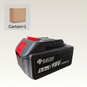 TEMU 5.0Ah 18V 충전식 리튬 이온 배터리 팩. DC 인터페이스가 있으며, 마키타 공구 배터리에 적합합니다. 강력한 내구성과 휴대성이 뛰어나며, 헤어 드라이어, 전동 드라이버, 앵글 그라인더 및 다양한 전기 공구에 적합합니다.