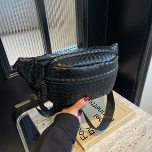 TEMU 남성용 가방 스트리트 트렌드 커플 체스트백 한국 버전 캐주얼 웨이스트백 크로스바디 백 홍콩 스타일 도킹 백팩 숄더백